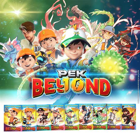 BoboiBoy Galaxy Pek Vortex Set Card Collection With More Big .